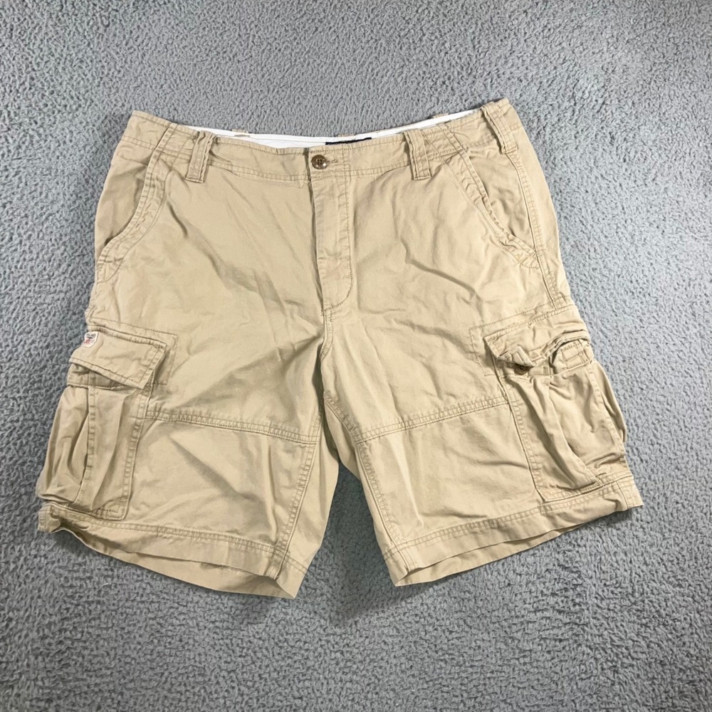 American living Cargo Shorts Men 40 Relaxed Y2K Skater Outdoor Casual Gorpcore